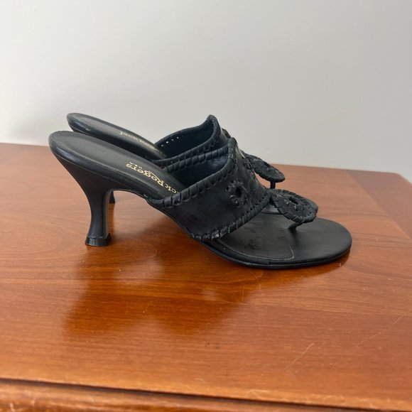 Jack Rogers Classic Black Open Back Sandals Size US 7M - Picture 6 of 8